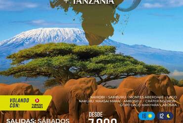 DESCUBRIENDO KENIA + TANZANIA